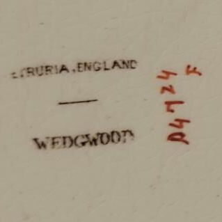 Plato Heraldico Conmemorativo: Wedgwood, Staffordshire (c. 1910) - Tel: 5358 0956 - Vedado - 2/2