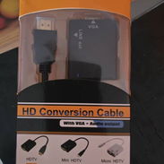 💻Adaptador hdmi a vga con salida de audio en 15 usd - Img 51388264