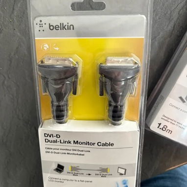 Belkin F2E4141bt1.8MDD - Cable de vídeo DVI, Color Negro 53274327 - Img 114699380