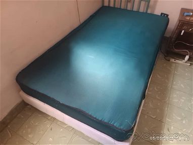 Se vende cama 3/4 con colchón hotelero antialérgico - Img 69161374
