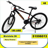 Bicicleta 26 pulgadas...185 USD....51596013...Transporte incluido lugares cercanos (QB-810) - Img 56736713