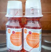 Jarabe de día para la gripe y el resfriado con acetaminofén, dextromethorphan y phenylephrine para niños de 6 años - Img 50204010