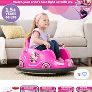 Carrito Flybar Bumper Car 6v Minnie Mouse carrito de niña carro para niña - Img 45454325