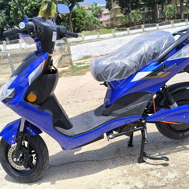Moto electrica vedga nueva motor de 1100 watts batería lifepo4 60vol 30amp autonomía 80 km por carga precio 1600 usd - 2/5