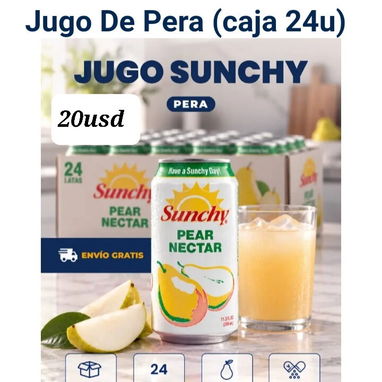 Cajas De Jugo Sunchy - 4/6