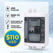 ☀️ CAJA COMBINADORA SOLAR DIHOOL 40A / 500V - ¡PROTECCIÓN TOTAL! ⚡ - Img 54767434