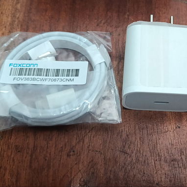 Cargadores de iPhone y Android tipo c lighting carga rápida 20 watts - 3/3