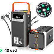 🔸 Cargador portátil ⚡80000mAh 🔹Linterna integrada 🔌Carga rápida 💲40 usd - Img 49816446