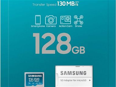 MicroSD Samsung EVO Select 128 GB - 256 GB [SELLADA] [ORIGINAL] - Img 58771666