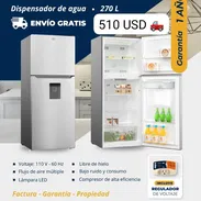 REFRIGERADOR 9.53 pies³ / 270 L Marca EKO, Con Dispensador - Img 56874452