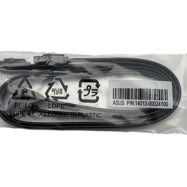 Cable SATA III de 6.0 Gbps para HDD SSD de placa base (ángulo recto y recto de 16 pulgadas, 1 recto + 1 en ángulo) - Img 114533913