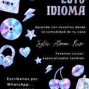 MATRICULA ABIERTA - CURSOS ONLINE PRIVADOS DE INGLES - RUSO - ALEMAN Y FRANCES - TODOS LOS NIVELES - Img 55268254