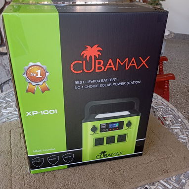 Estación portátil Cubamax XP-1001 con panel solar plegable de 120w - Img 121361208