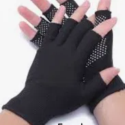 Guantillas negras elastizada unica talla para Moto y bicicleta - Img 58028368