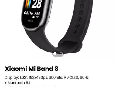 Mi Band 8* Banda inteligente Xiaomi Mi Band 8/ Banda de Xiaomi8/ MI BAND 8 ORIGINAL - Img main-image-41854847