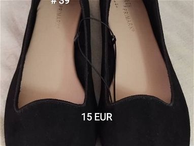 Balerinas, chancletas y sandalias todo original y de marca. *Balerinas  # 37, 38, 39 , precio 15 EUR o al cambio del toq - Img 66669229