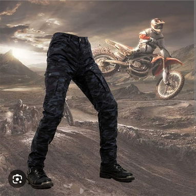 🏍️ Pantalón camuflaje para hombre, ideal para montar moto – Estilo militar – Cómodo y con mucha presencia - Img 123715477