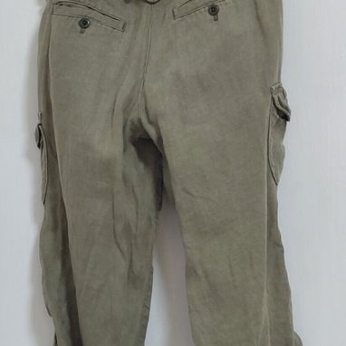 Pantalon capri 100% lino marca Gap - 2/2
