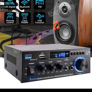 Amplificador Bluetooth 400wx 2 Nuevo En Caja/ USB/ SD/ Radio/ C.Remoto/ Envio Incluido/ - Img 45150622