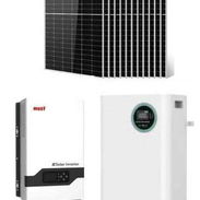 ☀️Kit de 6kw -6 Panles solares bifaciales 600 Wats ( las bases que son utilizadas incluidas en las instalaciones - Img 57693869