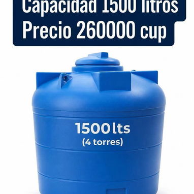 Tanque de agua plástico - Img 123620843
