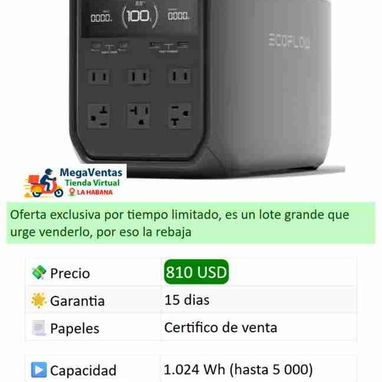 Planta eléctrica y ecoflow - Img 119990607