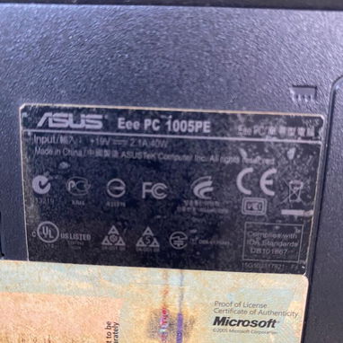 Venta MiniLaptop Asus, para partes y piezas - Img 123300215