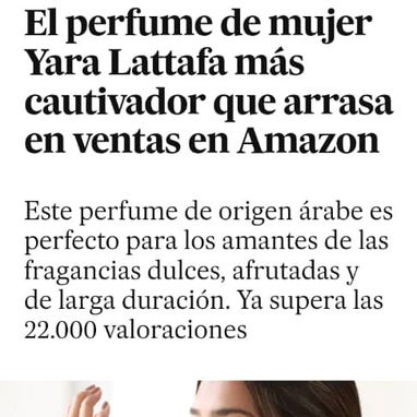 Exelente Perfume de mujer es árabe perfecto para los amantes a las fragancia Dulces - 2/2