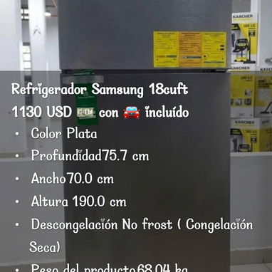 ❄️🧊REFRIGERADORES2 MARCAS ROYAL, SAMSUNG, HISENSE, LG, SANKEY Y MILEXUS en venta en la Hababa❄️🧊 - Img 124781120