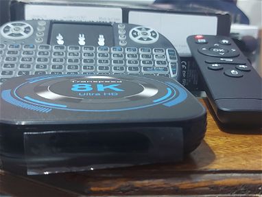 Tv box android 12 4g ram 64 almac+ teclado, 1300 canales - Img 65156008