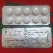 Metformina 500 mg (10 tab)-$500 H.E - Img 57813362