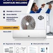 Split de 2 tonelas con montaje marca eko garantía 2 años - Img 55241184