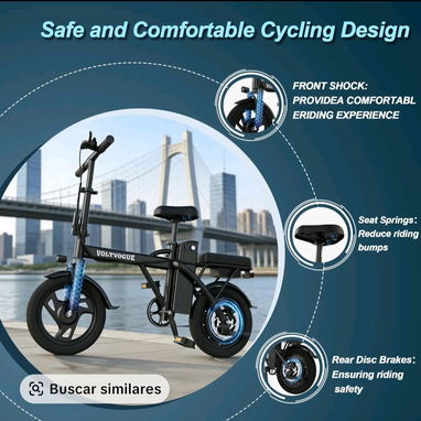 🔥 BICICLETA ELÉCTRICA VOLTVOGUE – COMPLETAMENTE NUEVA 🔥 - 5/9