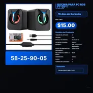 BOCINA PARA PC RGB FT-25-1 VPT -0145 - Img 57889069