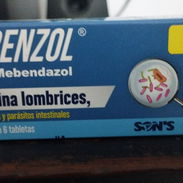 54836334 MEBENDAZOL 100MG CAJA CON 6 TARJETAS - Img 57244947