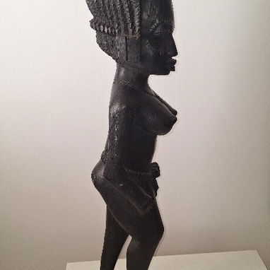 Estatua africana de madera (80 cm) - 4/6