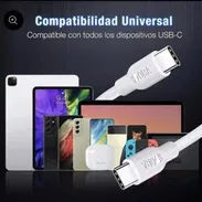 Cargadores carga rapidaUSB//Ligtning, Tipo C, Microusb V8//Piña de Corriente USB 4 USB y Cable carga datos 3 USD/// - Img 42446139