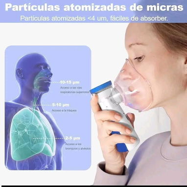 Nebulizador, para niños y adultos - 2/3