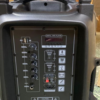 🔊 165 🔊  BOCINA PROFESIONAL YE-1507 INCLUYE MICRÓFONOS MANDO AL DISTANCIA Y TRÍPODE. TLF 54833699 - 2/3