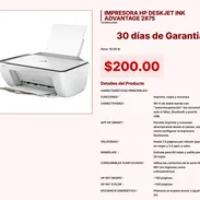 Eficiencia en cada copia con la Impresora HP DeskJet 2875 estable y rápida pro VPT#-0148 - Img 55252090