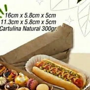 Cartuchos para panes con perro comida para llevar cajitas - Img 58288100