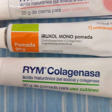Pomadas debridantes, para heridas, úlceras - 3/4