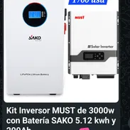 Kit de inversor + Bateria - Img 55682860