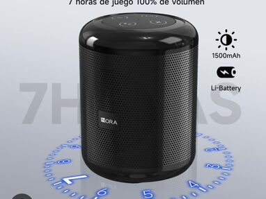Mini bocina portatil 1Hora con Bluetooth boc062. Nueva, - Img main-image