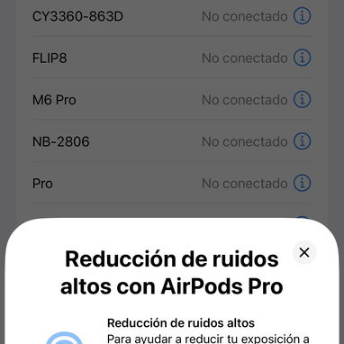 AirPods Pro 3 / Garantía por apple vigente hasta el 17/10/26 - 3/4