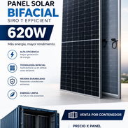 Paneles 620W por contenedor bifaciales - Img 57248819