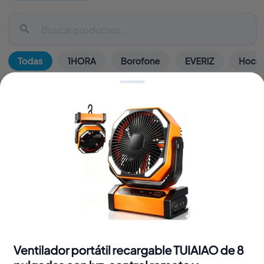 Ventiladores recargables ¡OFERTA! - 3/5