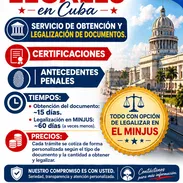 SERVICIO DE OBTENCIÓN Y LEGALIZACIÓN DE DOCUMENTOS DEL REGISTRO CIVIL DE CUBA - Img 58032215