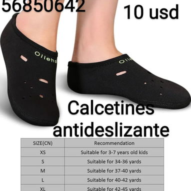 Calcetines o Zapatillas antideslizante para actividades para nadar y caminar en la playa practicar deporte y Danzar. - Img 122529083
