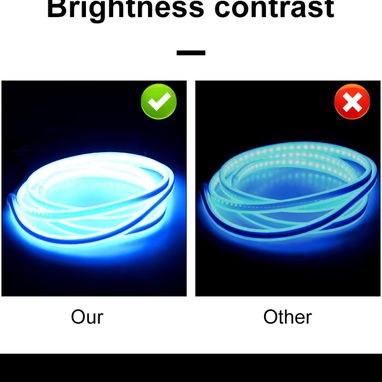 Tira led para el filo del capot o maletero luz fija o secuencial muy bonita. Ver fotos. - 5/10